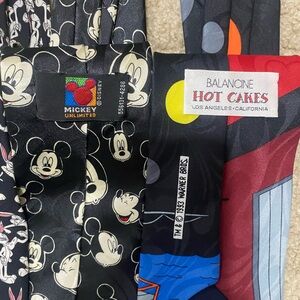 Disney Pooh Bear and Looney Tunes character Ties